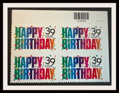 Scott #4079 Mint Never Hinged Plate Block