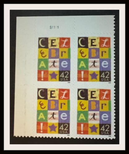 Scott #4335 Mint Never Hinged Plate Block