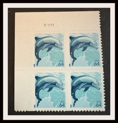 Scott #4388 Mint Never Hinged Plate Block