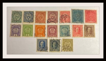 Austria Scott # 145-161 Used