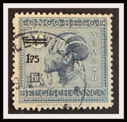 Belgium Congo Scott #114 Used