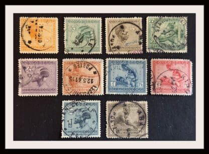 Belgium Congo Scott #88-94/97/99/104-106/109 Used