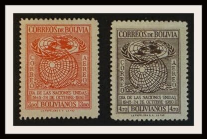 Bolivia Scott #C138-C139 Mint Hinged