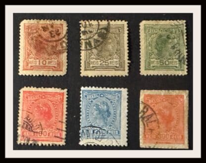 Brazil Scott #207/208-212 Used