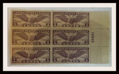 Scott # C12 Mint Never Hinged Plate Block