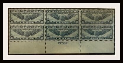 Scott #C24 Mint Never Hinged Plate Block