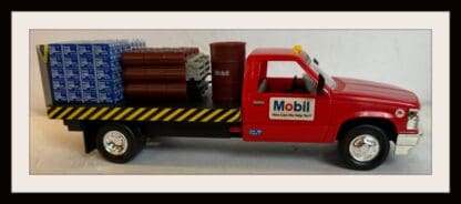 Chevy 1996 1 Ton Flatbed Chevy with Mobil products