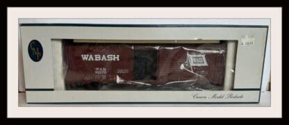 Crown Wabash Box Car # 91070 New Old Stock