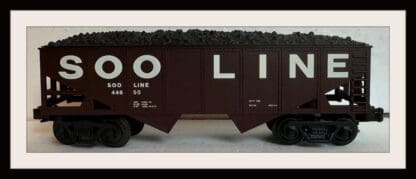 Industrial Rail Soo Line Hopper # 44650 New Old Stock