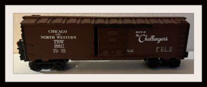 Lionel Chicago and Northwestern Box Car # 16617 New Old Stock