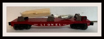 Lionel Flat Car # 6264 With Lumber New Old Stock