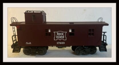 Lionel Rock Island Caboose 17603 New Old Stock