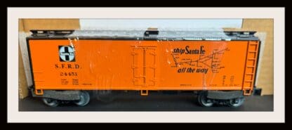 Weaver Quality Craft  Santa Fe Reefer  # 24451