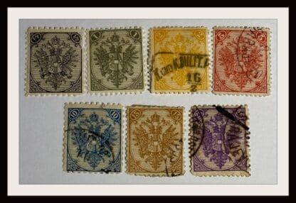 Bosnia Herzegovinian Scott # 1-8/10 Used