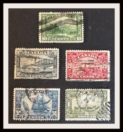 Canada Scott # 155-159 Used