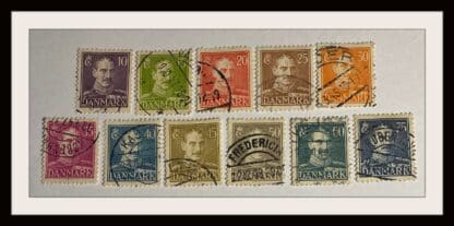 Denmark Scott # 280-287a Used