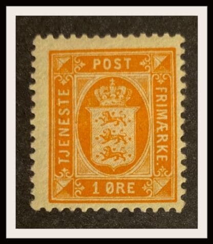 Denmark Scott # O11 Mint Hinged