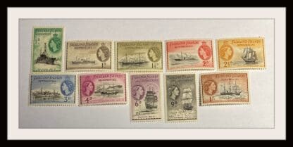 Falkland Islands Dependencies Scott # 1L19-1L28 Mint Hinged