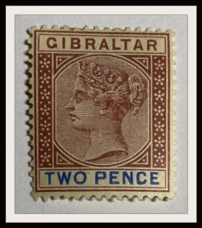 Gibraltar Scott # 13 Mint Hinged