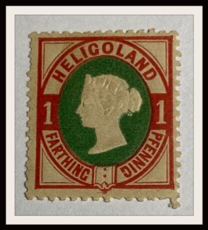 Heligoland  Scott # 14 Mint Hinged