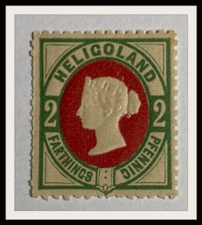 Heligoland  Scott # 15 Mint Hinged