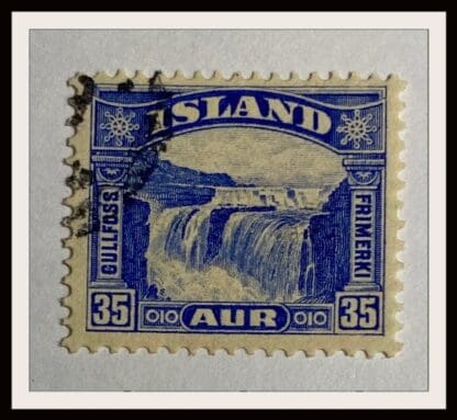 Iceland Scott # 172  Used