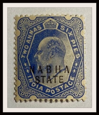 India Nabha Scott # 30A Mint Hinged