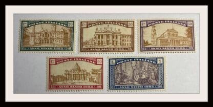 Italy Scott # B20-B24 Mint Hinged