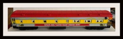 K-Line Barnum and Bailey Ringling Brothers Observation Car # 0096 New Old Stock