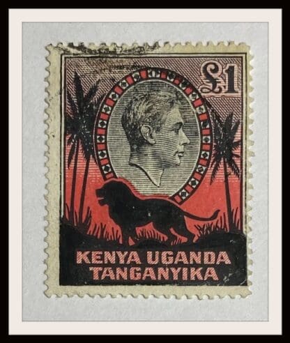 Kenya Uganda and Tanganyika Scott #85 Used