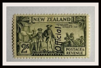 New Zealand Scott # O71a Mint Hinged