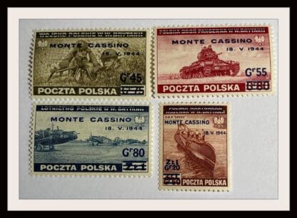 Poland Scott # 3K17-3K20 Mint Never Hinged