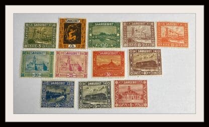 Saar Scott # 99-103/105/107-110/112-113 Mint Hinged