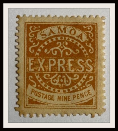 Samoa Scott # 5 Mint Hinged