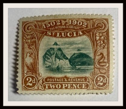 Saint Lucia Scott # 49 Mint Hinged