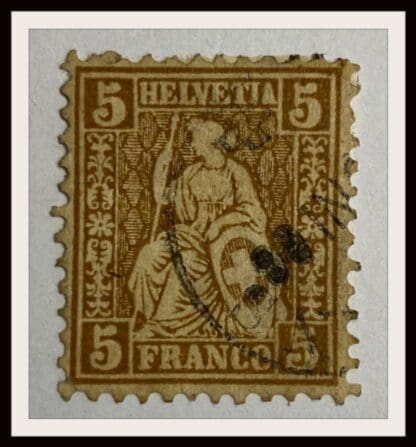 Switzerland Scott # 61a Used