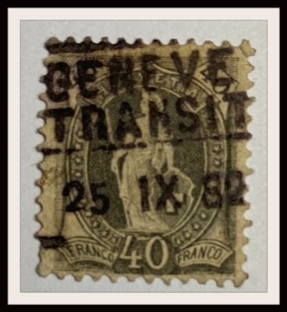 Switzerland Scott # 84 Used