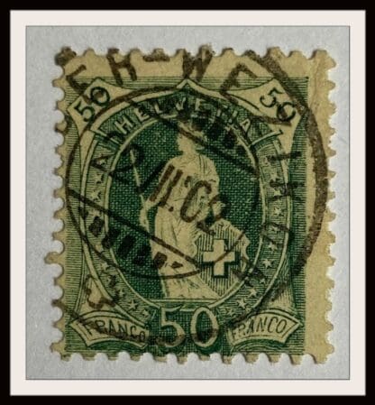 Switzerland Scott # 84b Used