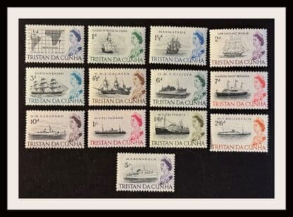 Tristan da Cunha Scott # 71-83 Mint Never Hinged