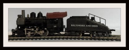 AHM, Rivarossi B&O Switcher 0-4-0 # 96 Like New