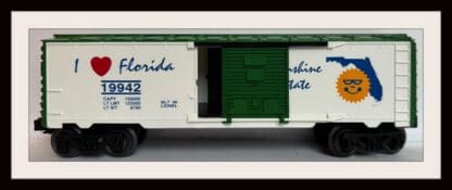 Lionel I Love Florida Car # 19942 New Old Stock