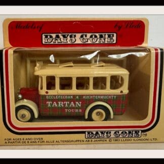 Lledo 'Days Gone Bye Series' Tartan Tours Bus