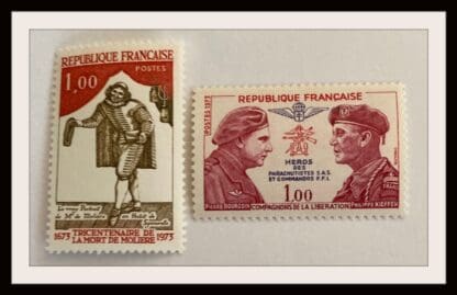 France Scott # 1381-1382 Mint Never Hinged