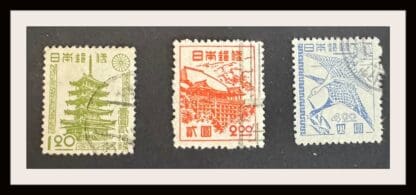 Japan Scott # 385-387 Used