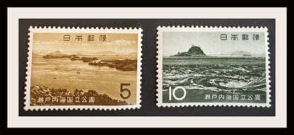 Japan Scott # 795-796 Mint Never Hinged