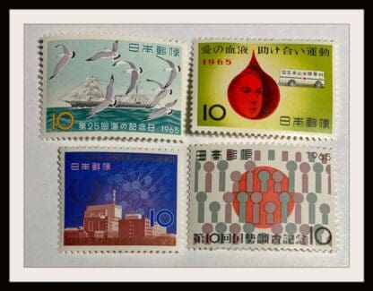 Japan Scott # 846-849 Mint Never Hinged