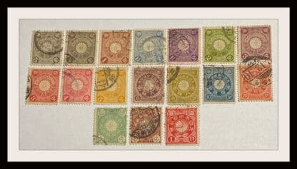 Japan Scott #91-103 Used