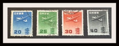 Japan Scott # C26-C29 Used