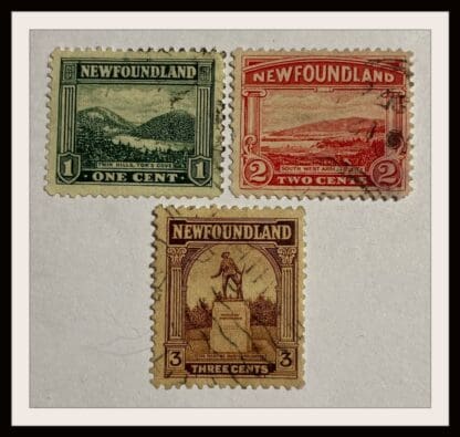 Newfoundland Scott #131-133 Used