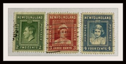 Newfoundland Scott #245-247 Used